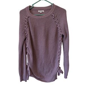 3/$20 Miracle Lavender Women's Knit Sweater Size Medium/Large